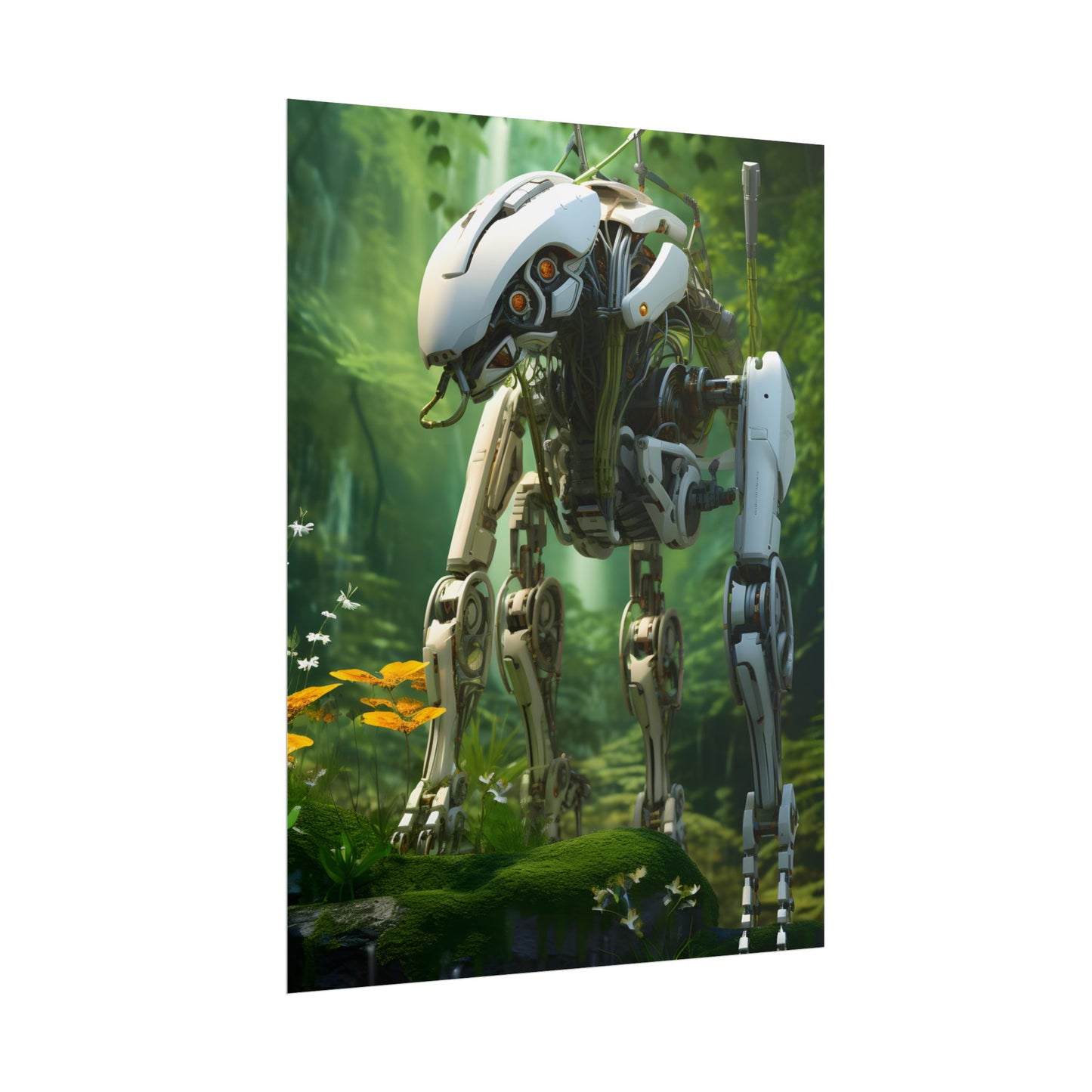 Robotic Wildlife Sanctuary: AI-Operated Oasis - Poster