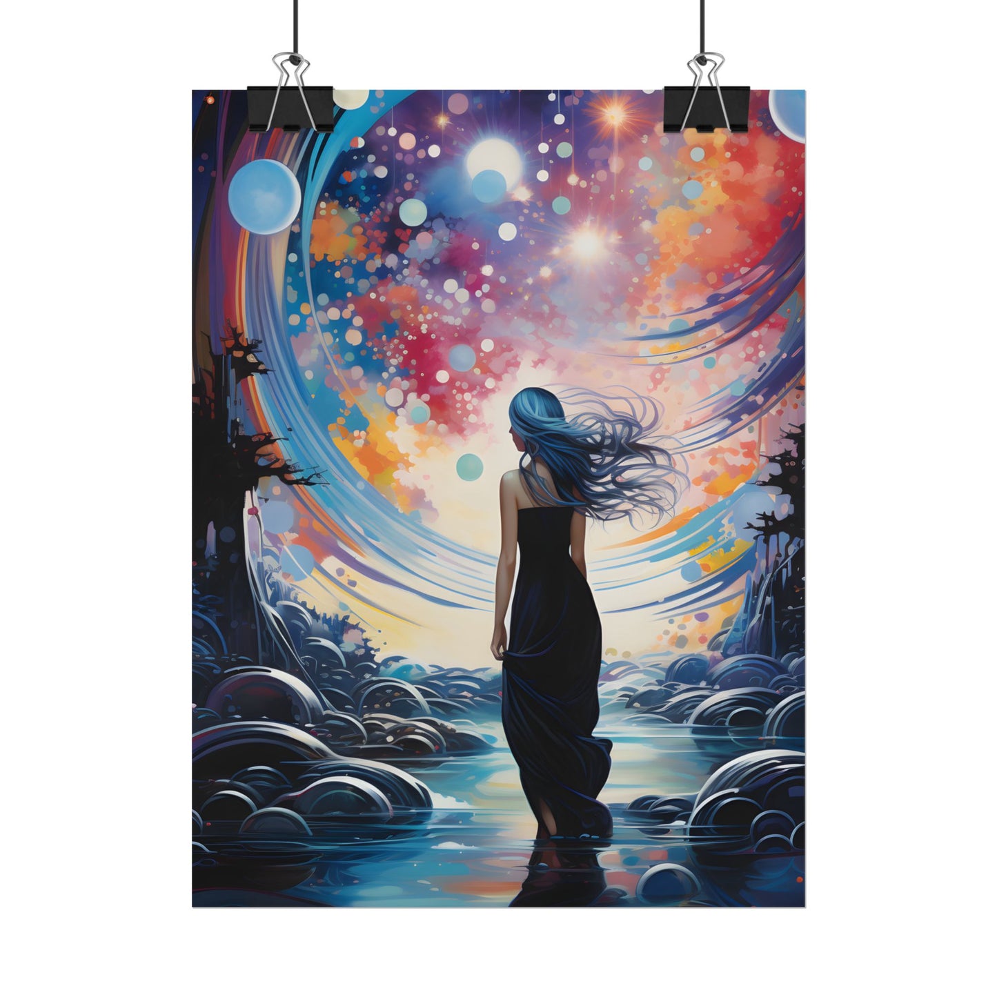 Celestial Art Gallery: An Otherworldly Art Collection - Poster