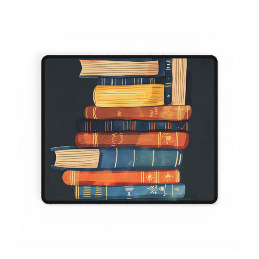 Custom Book Art: Literary Illustration - Desk Mat