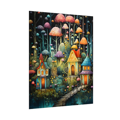Enchanted Forest Fairies: A Classic Whimsical Artwork - Poster
