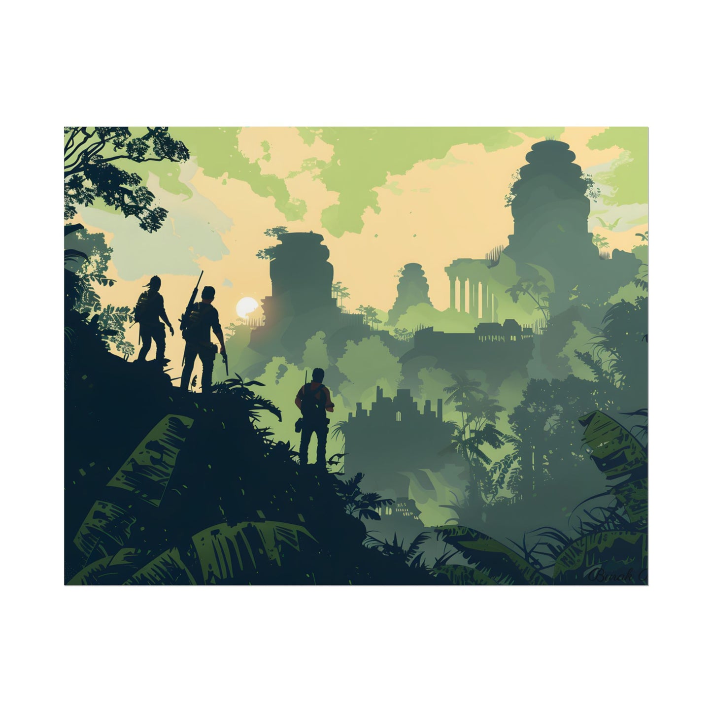 Brave Adventurer: Determined Quest in Pursuit of Discovery - Poster