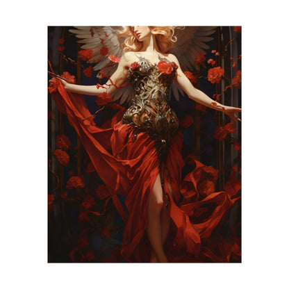 Enigmatic Guardian: A Figure of Mysterious Presence - Poster