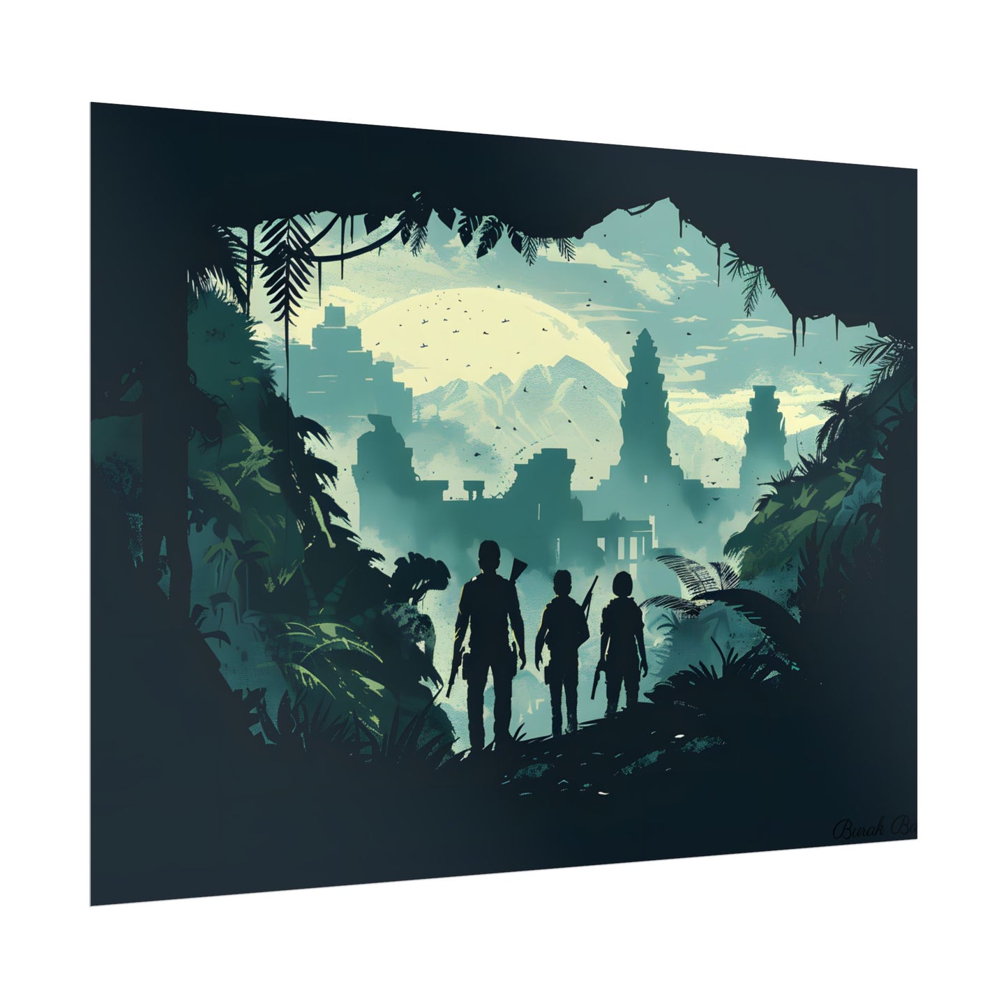 Adventurous Pair: Heroes by Side - Poster