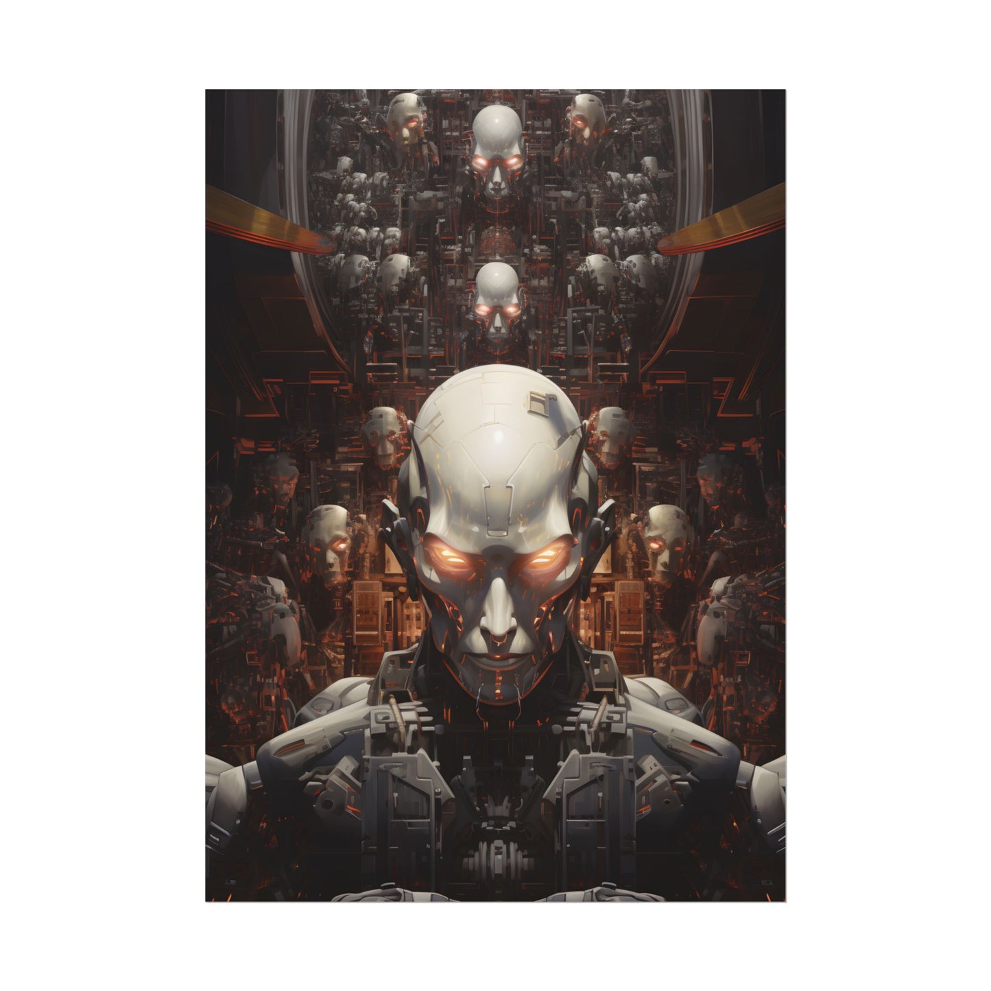 Robot Orchestra: A Symphony of Steel and Strings - Poster