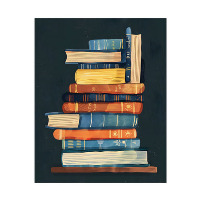Custom Book Art: Literary Illustration - Poster