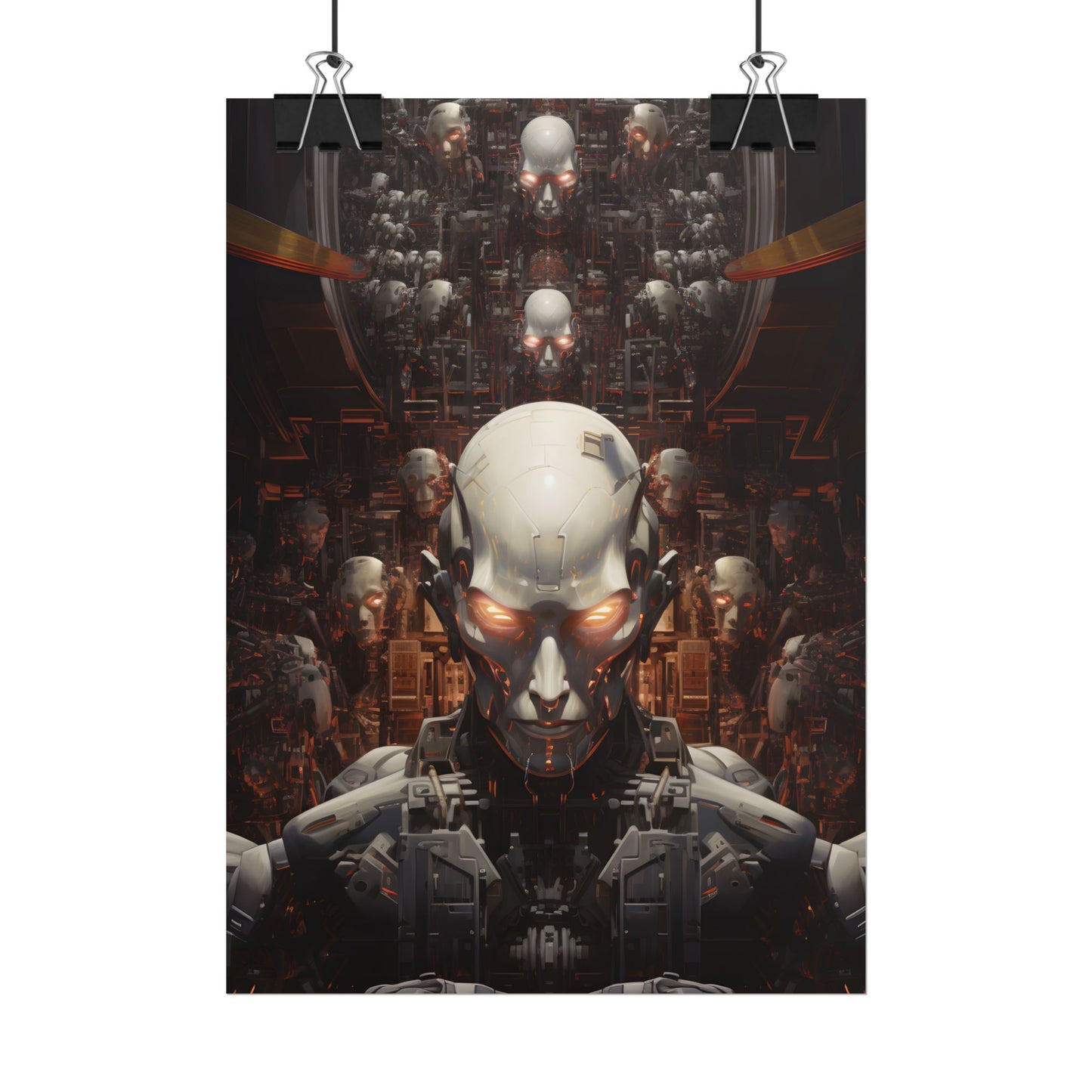 Robot Orchestra: A Symphony of Steel and Strings - Poster