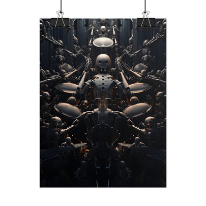 Harmony from the Aditorium: Robot Orchestra in Perfect Rhythm - Poster