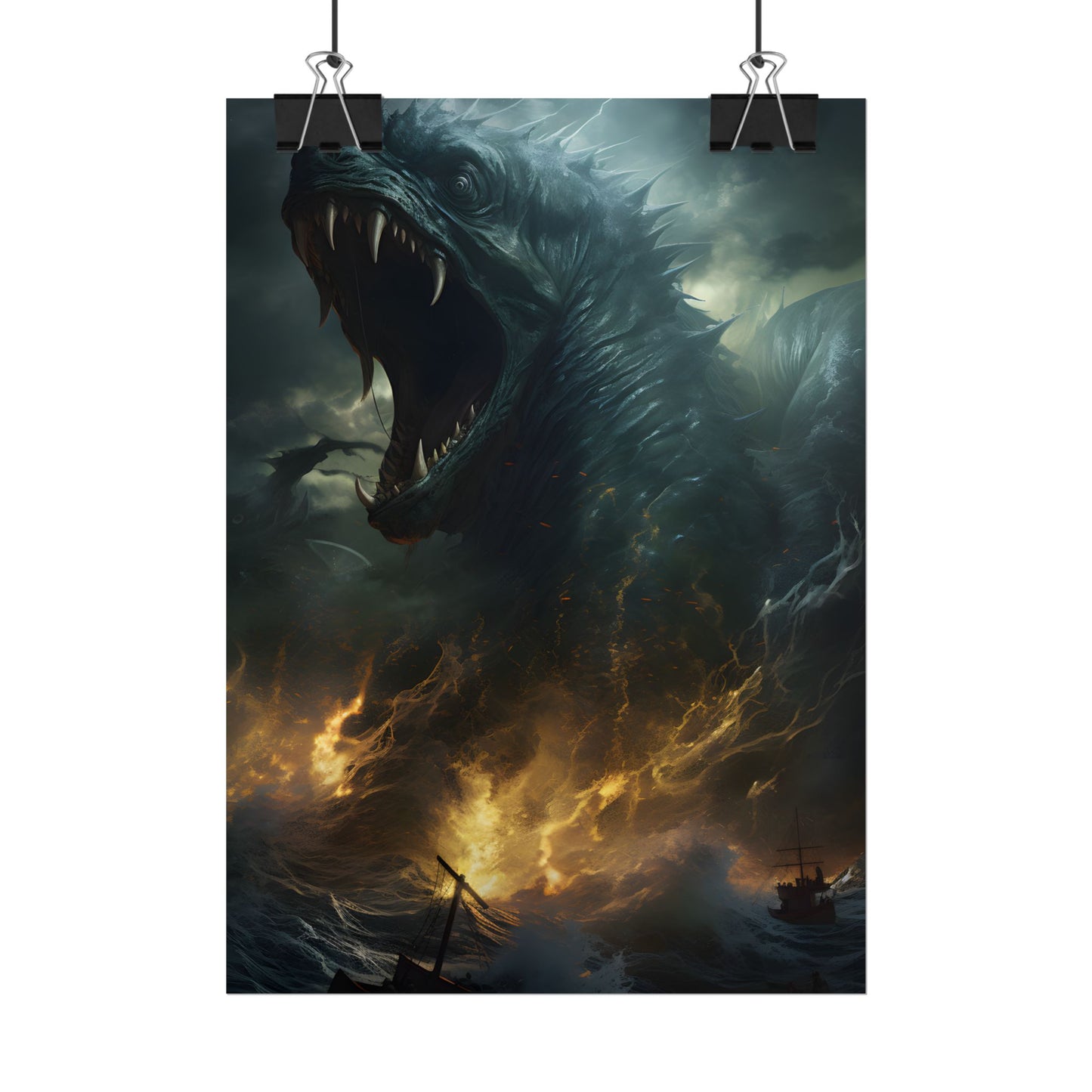 Ancient Sea Monsters: Mythical Creatures of Legend - Poster