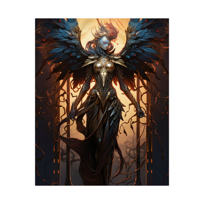 The Dark Guardian: Mysterious Protector of the Rocky Surface - Poster