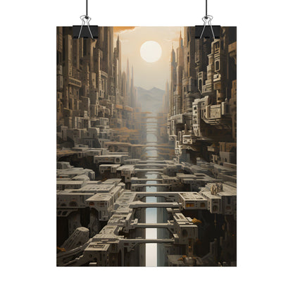 Perfect yet Oppressive: Dystopian Harmony - Poster