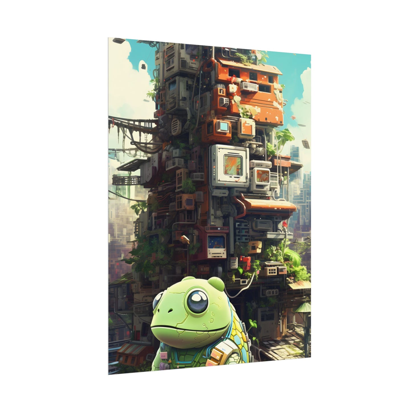 Pixel Play: Colorful Cyberpet Community - Poster