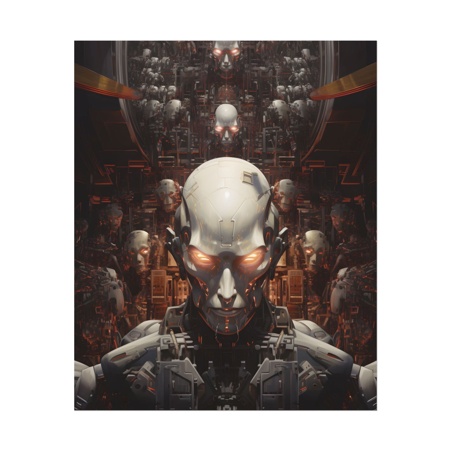 Robot Orchestra: A Symphony of Steel and Strings - Poster