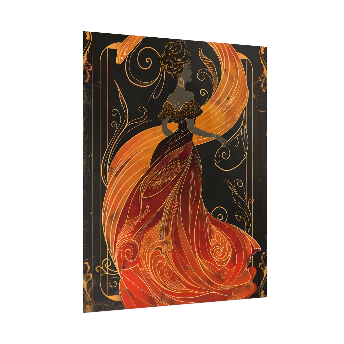 Vintage Art Nouveau Elegant Poster: Batch 1 2024 - Poster