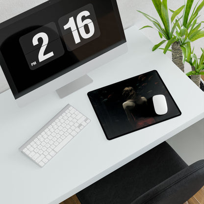 Casual Outdoor Chic: Capturing Life's Simple Moments - Desk Mat