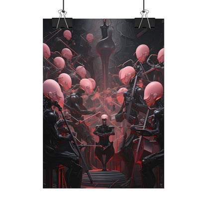 Robot Symphony: A Sentient Orchestra of Robots in Harmony - Poster