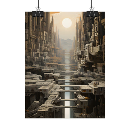 Perfect yet Oppressive: Dystopian Harmony - Poster