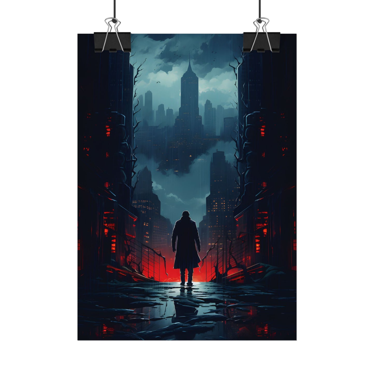 Urban Fantasy Detective: Mystery Artwork - Poster