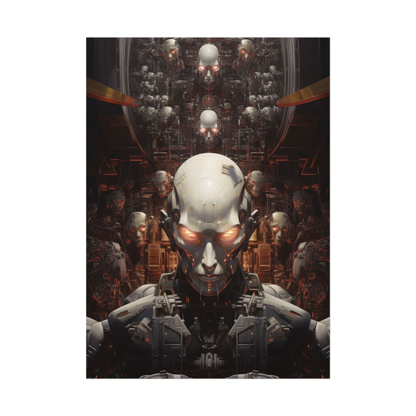 Robot Orchestra: A Symphony of Steel and Strings - Poster