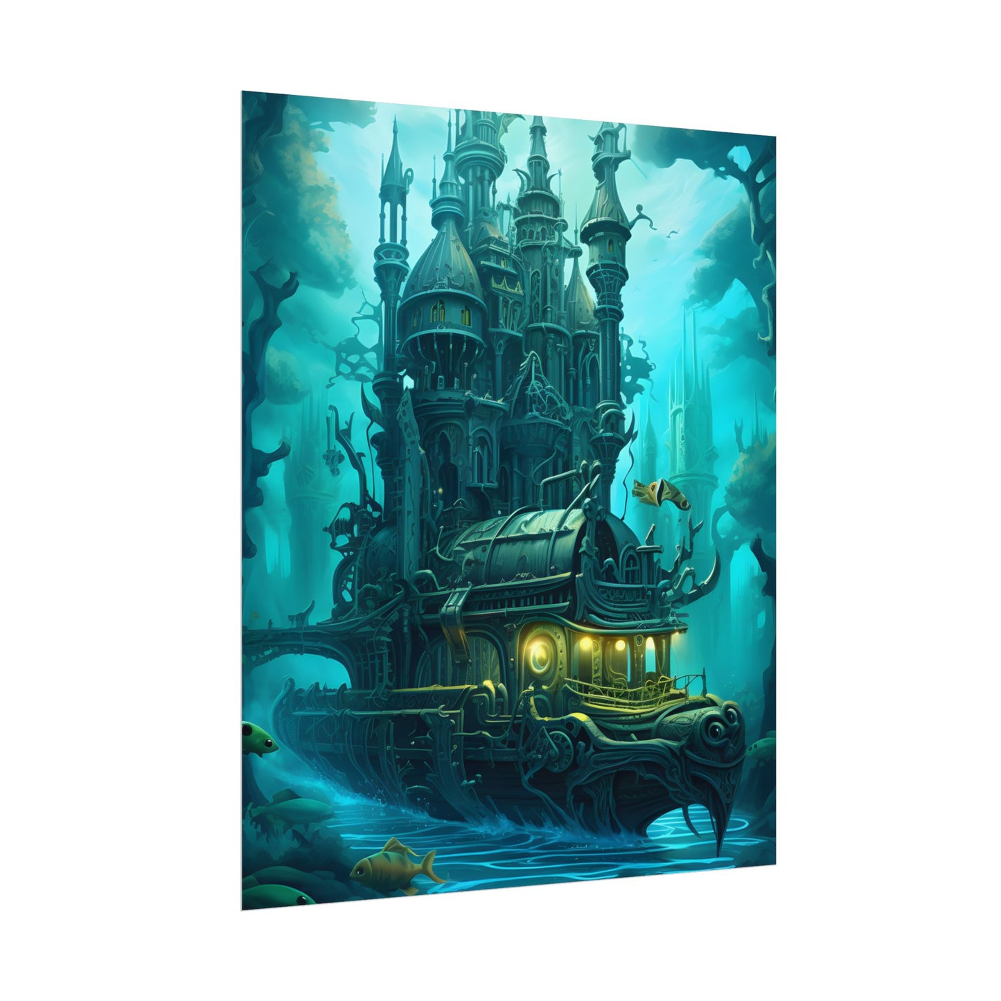 Tidal Quest: Steampunk Depths - Poster