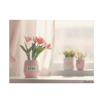 Serene Outdoor Landscape: Soft-Spoken Reminder - Poster