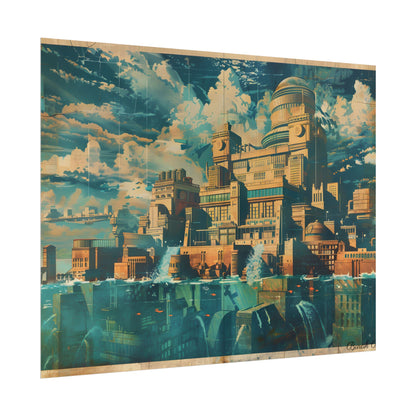Vintage Travel Poster: Explore The Underwater Destination - Poster