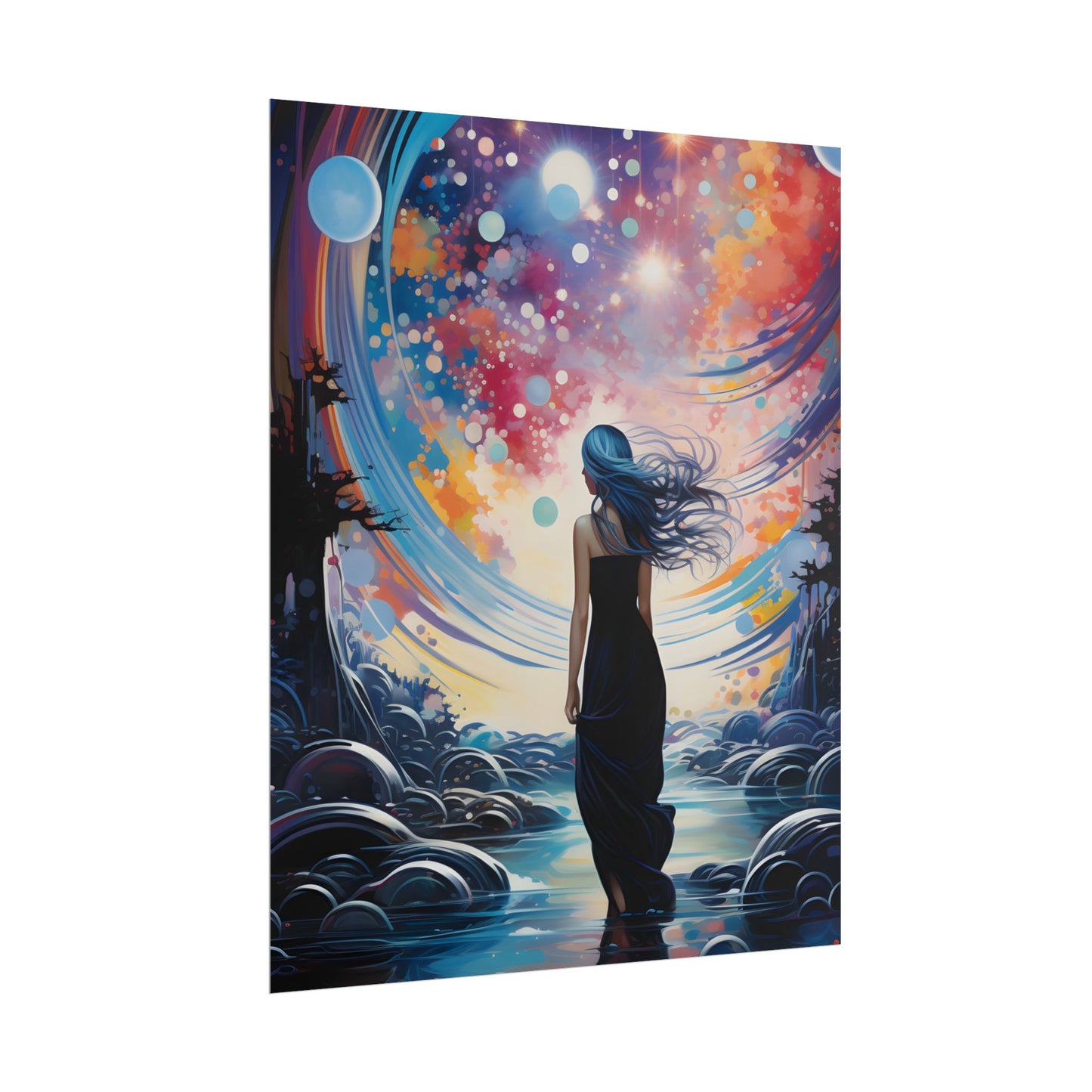 Celestial Art Gallery: An Otherworldly Art Collection - Poster