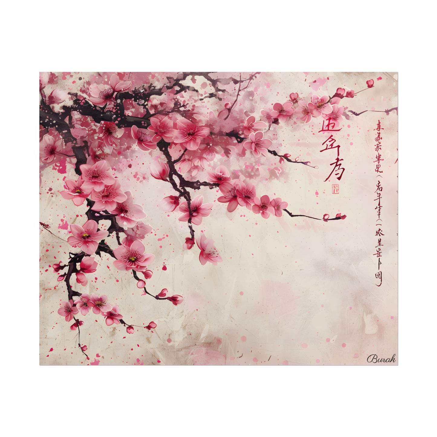 Cherry Blossom Dreams: Japanese Art in Full Bloom - Poster
