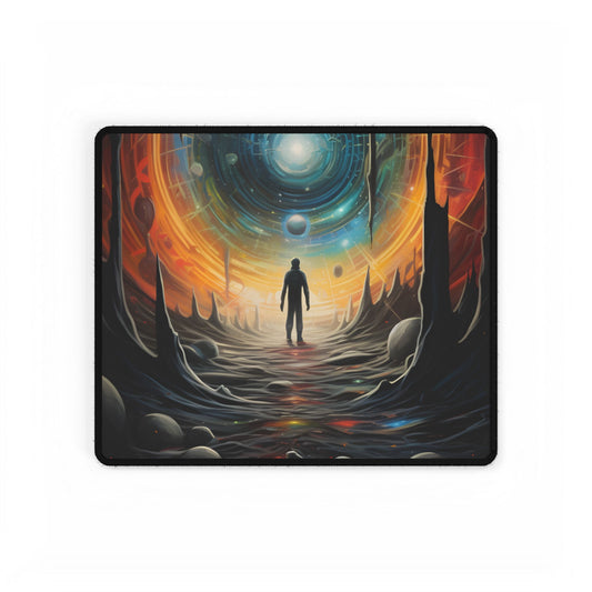 Space Time Explorer: Intrepid Journey Through the Stars - Desk Mat