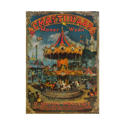 Enchanted Castle Dreams: Vintage Disneyland Magic - Poster