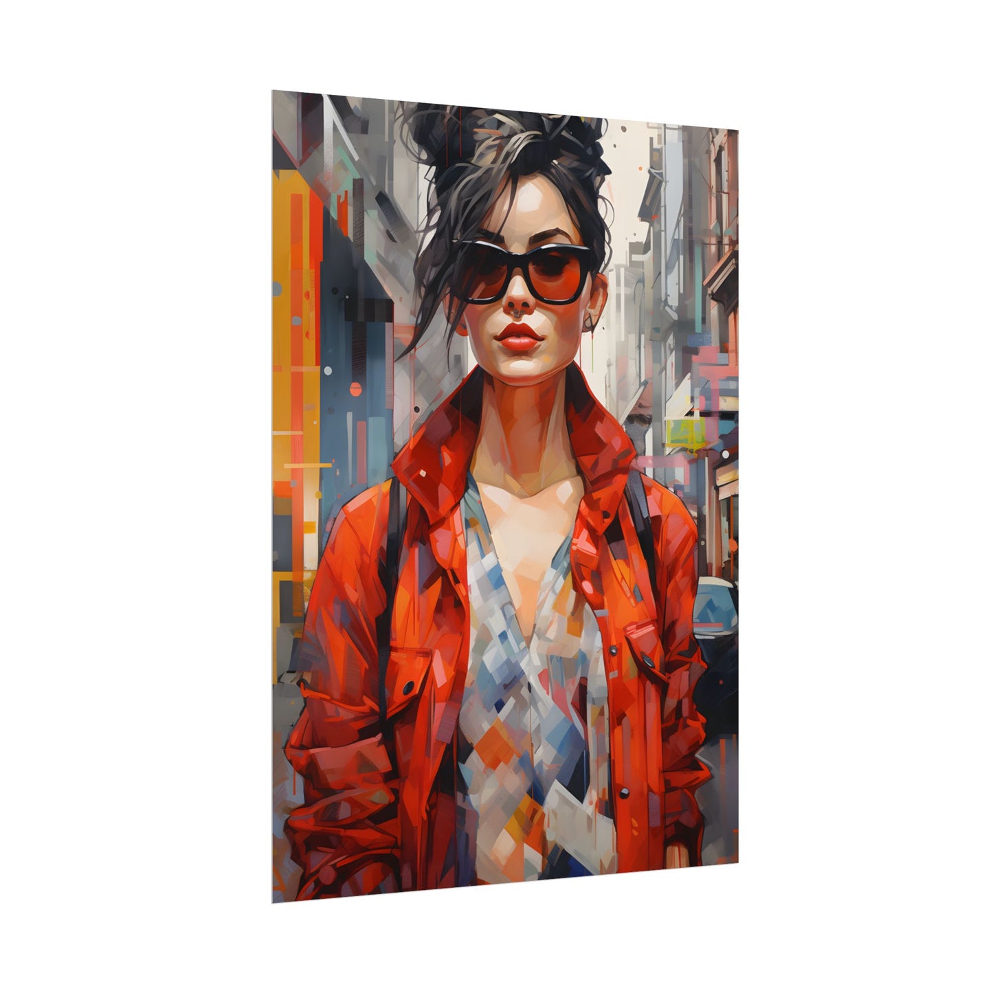 Urban City Style: Fashionista in the City - Poster