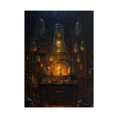 Mysterious Lab: Scientific Secrets in Darkness - Poster