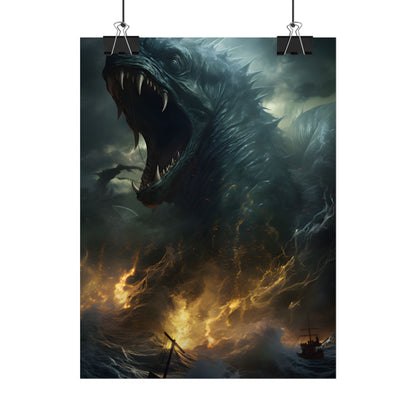 Ancient Sea Monsters: Mythical Creatures of Legend - Poster