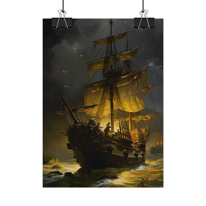 Time-Traveling Pirates: Swashbucklers on a Mission - Artwork - Poster