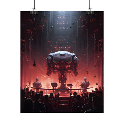 Robot Symphony: Mechanical Music Performance Art - Poster