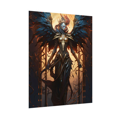 The Dark Guardian: Mysterious Protector of the Rocky Surface - Poster