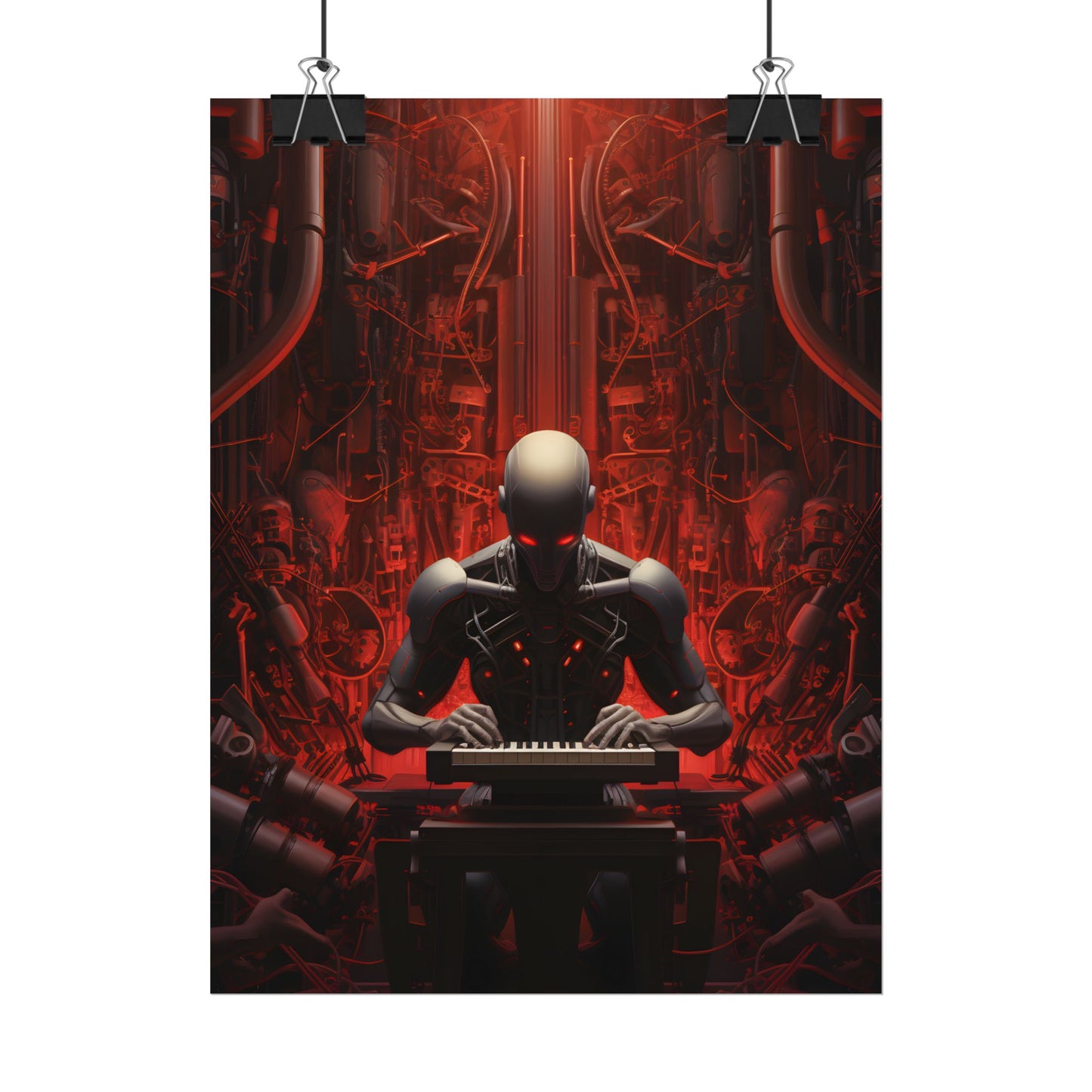 Robot Symphony: A Musical Orchestra of Sentient Robots - Poster