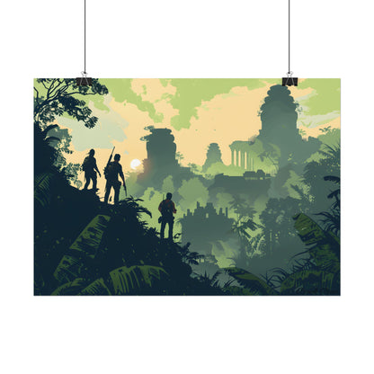 Brave Adventurer: Determined Quest in Pursuit of Discovery - Poster