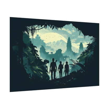 Adventurous Pair: Heroes by Side - Poster