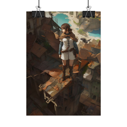 Dramatic Bird's Eye View: Anime in Flight - Poster