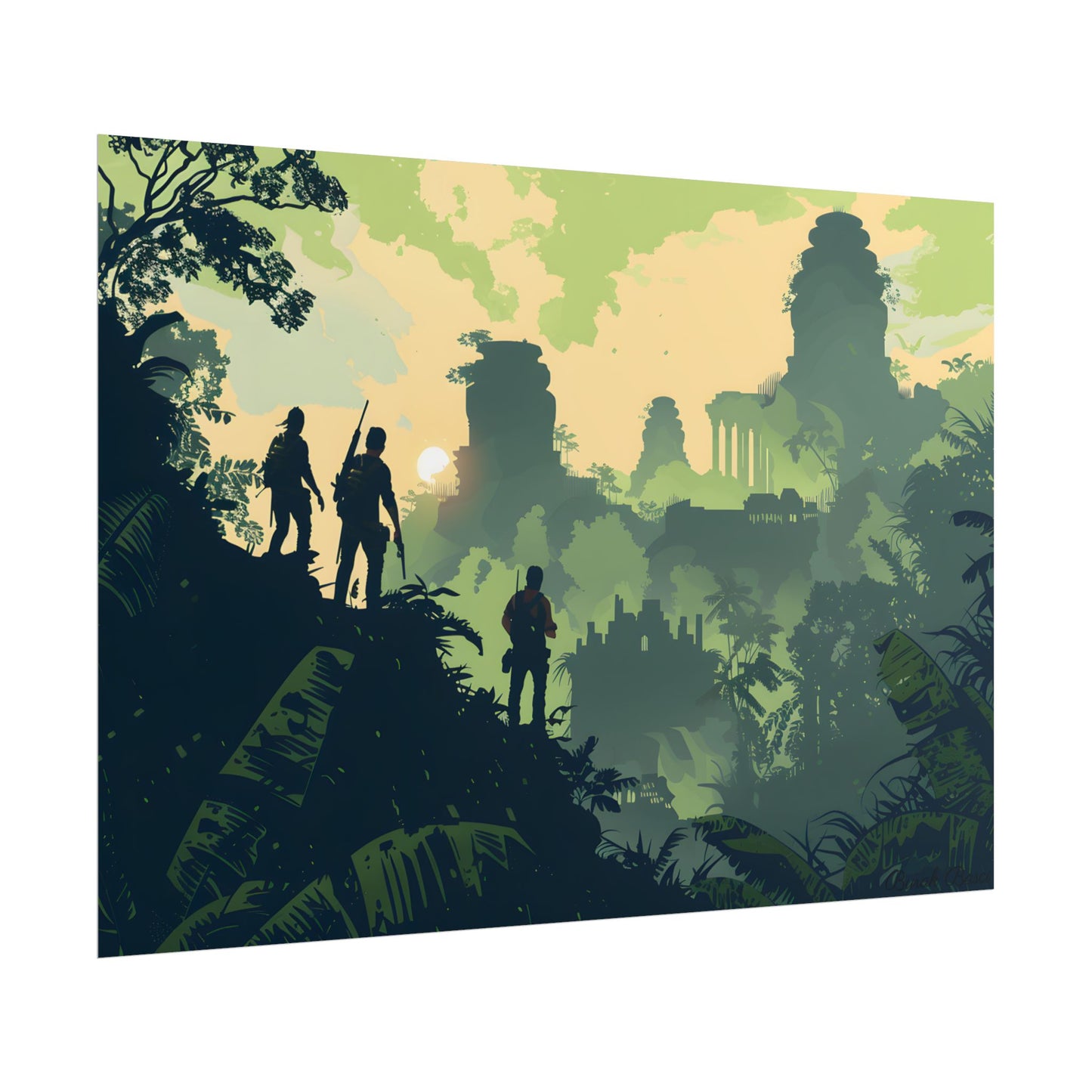 Brave Adventurer: Determined Quest in Pursuit of Discovery - Poster