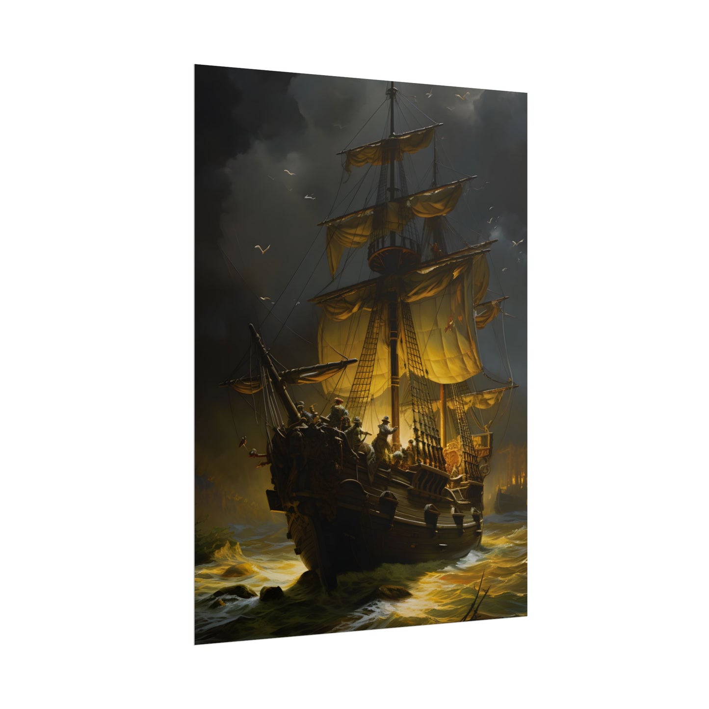 Time-Traveling Pirates: Swashbucklers on a Mission - Artwork - Poster