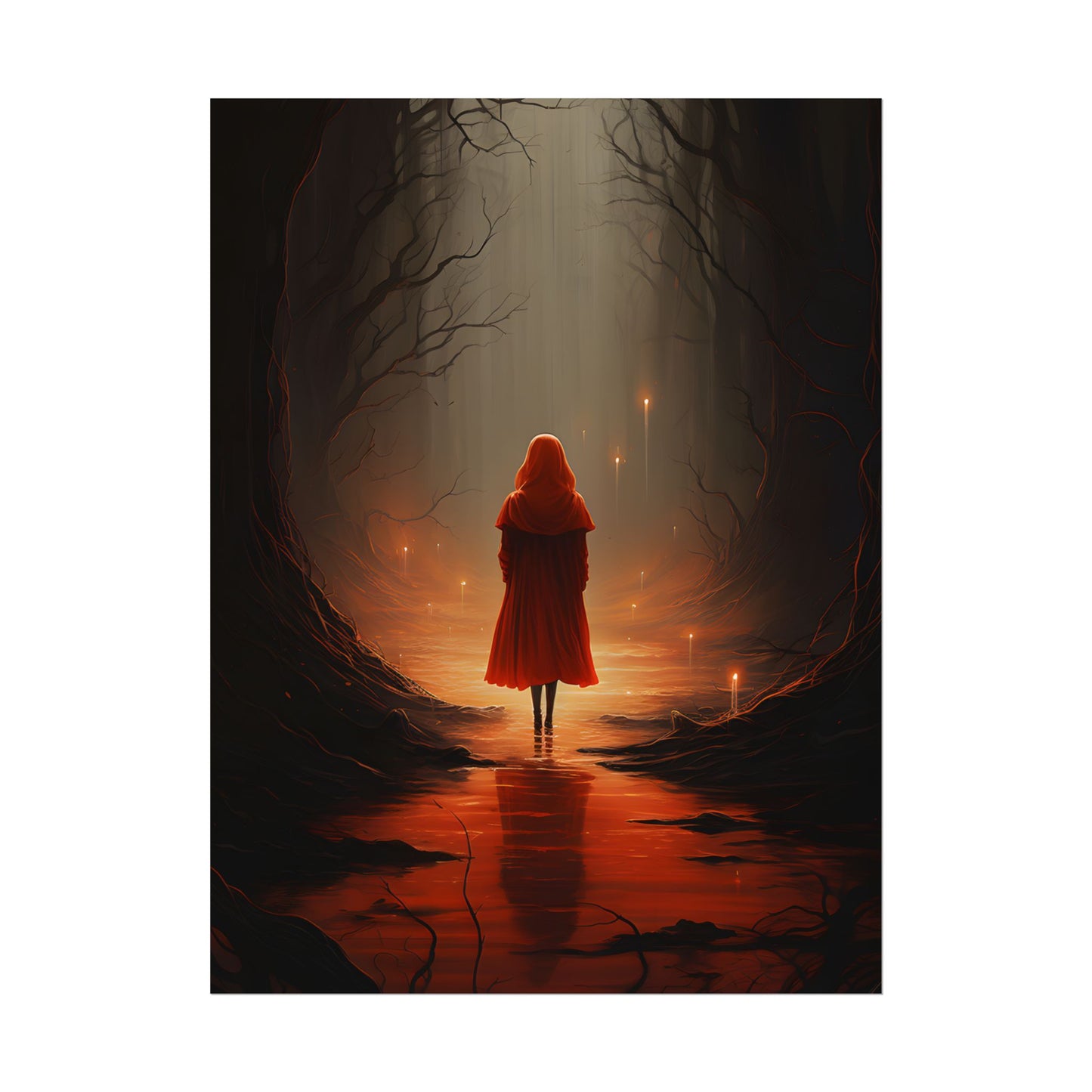 Outdoor Portrait: Natural Light Art - Poster
