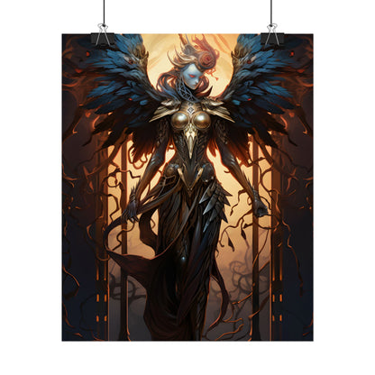 The Dark Guardian: Mysterious Protector of the Rocky Surface - Poster