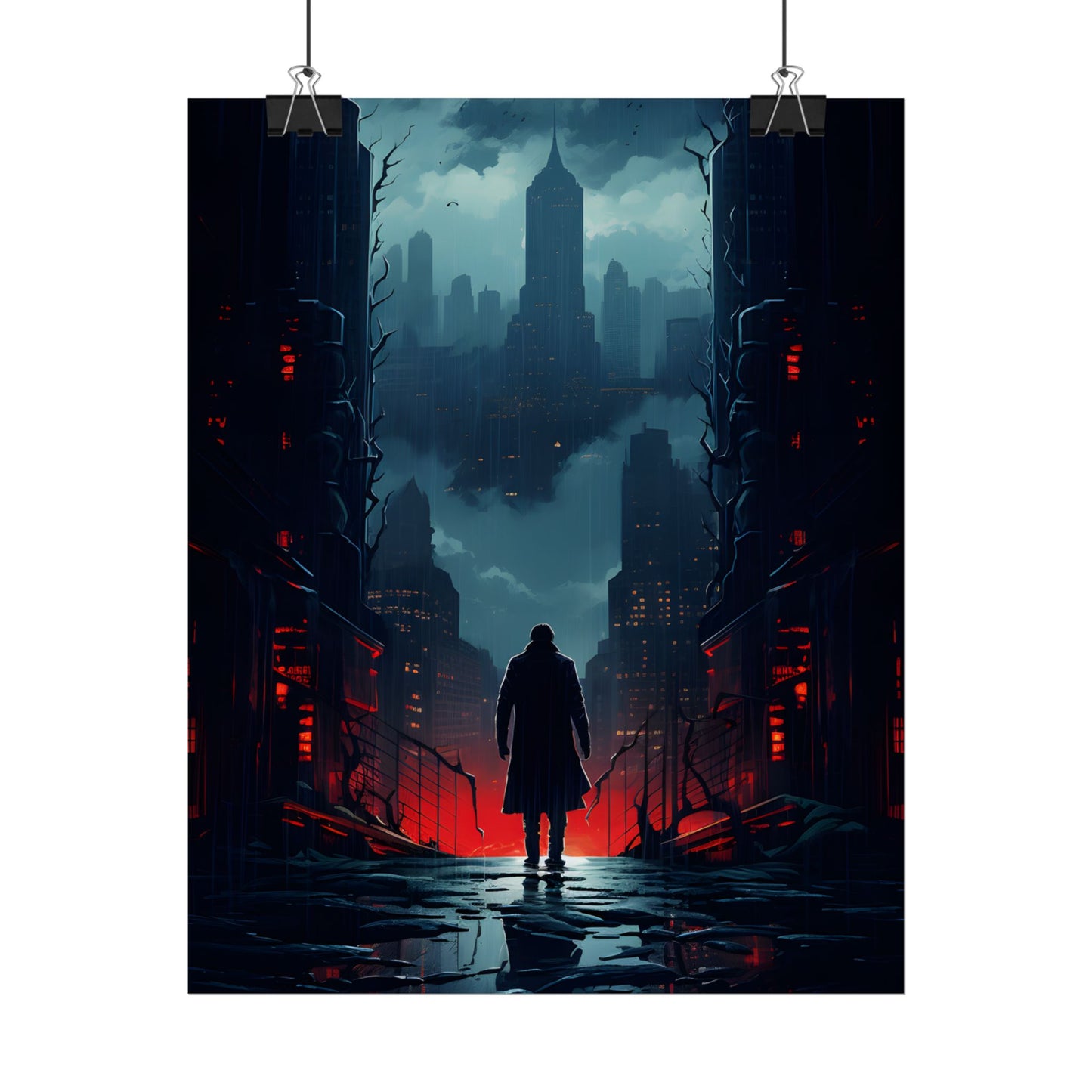 Urban Fantasy Detective: Mystery Artwork - Poster
