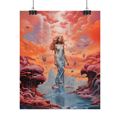 Immersive Dreamscape: A Surreal Journey through Psychedelic Art - Poster