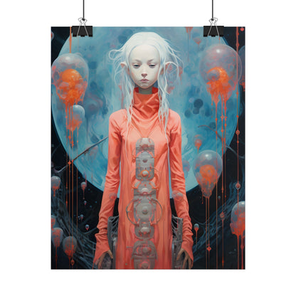 Celestial Dreams: Vibrant Stars and Planets Art - Poster
