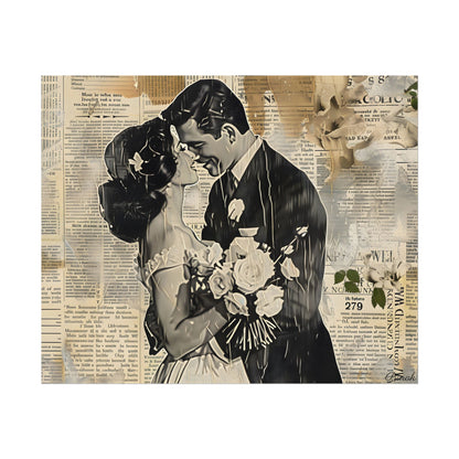 Vintage Romantic Couples: Whispers from the Past - Poster