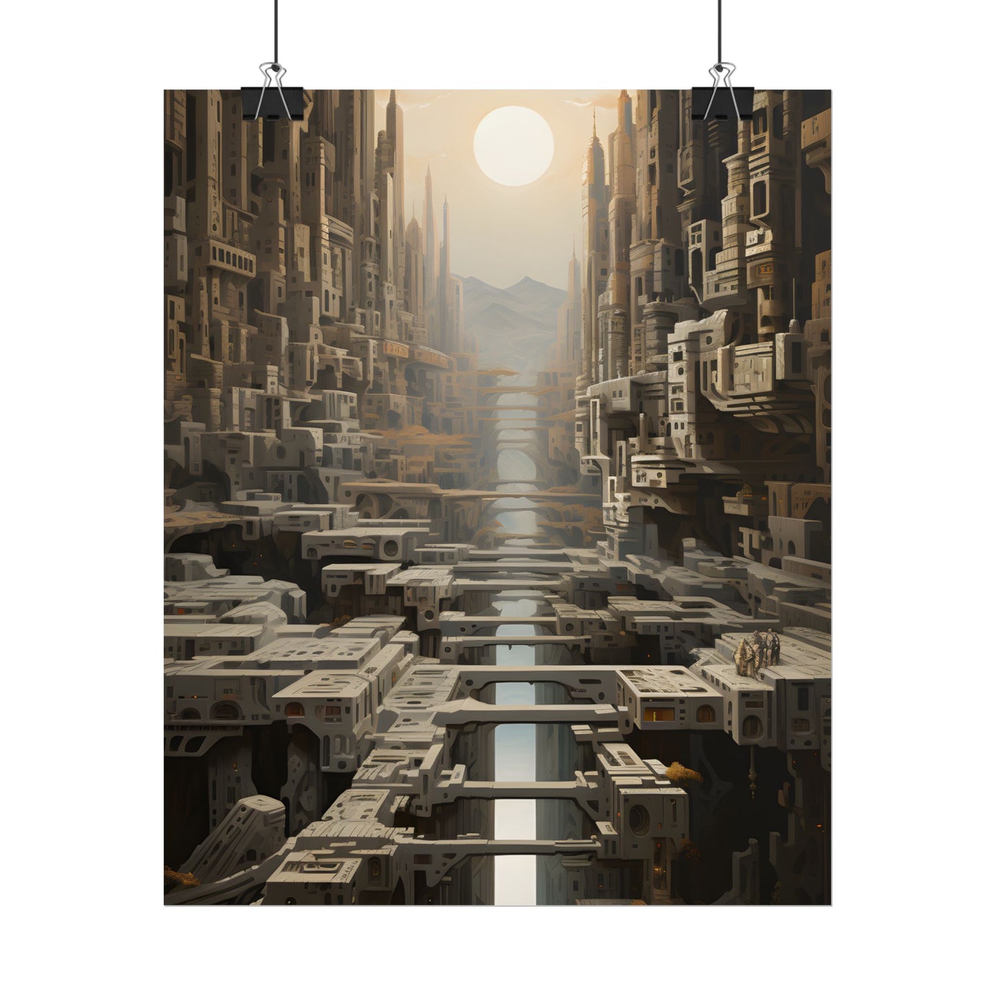 Perfect yet Oppressive: Dystopian Harmony - Poster