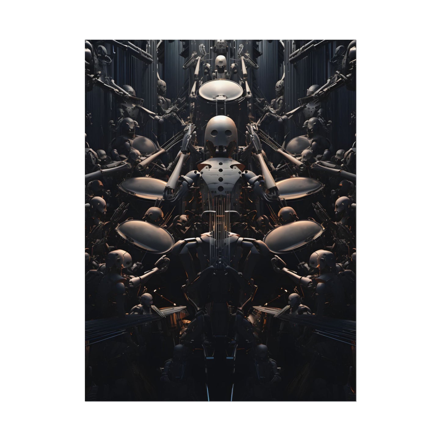 Harmony from the Aditorium: Robot Orchestra in Perfect Rhythm - Poster