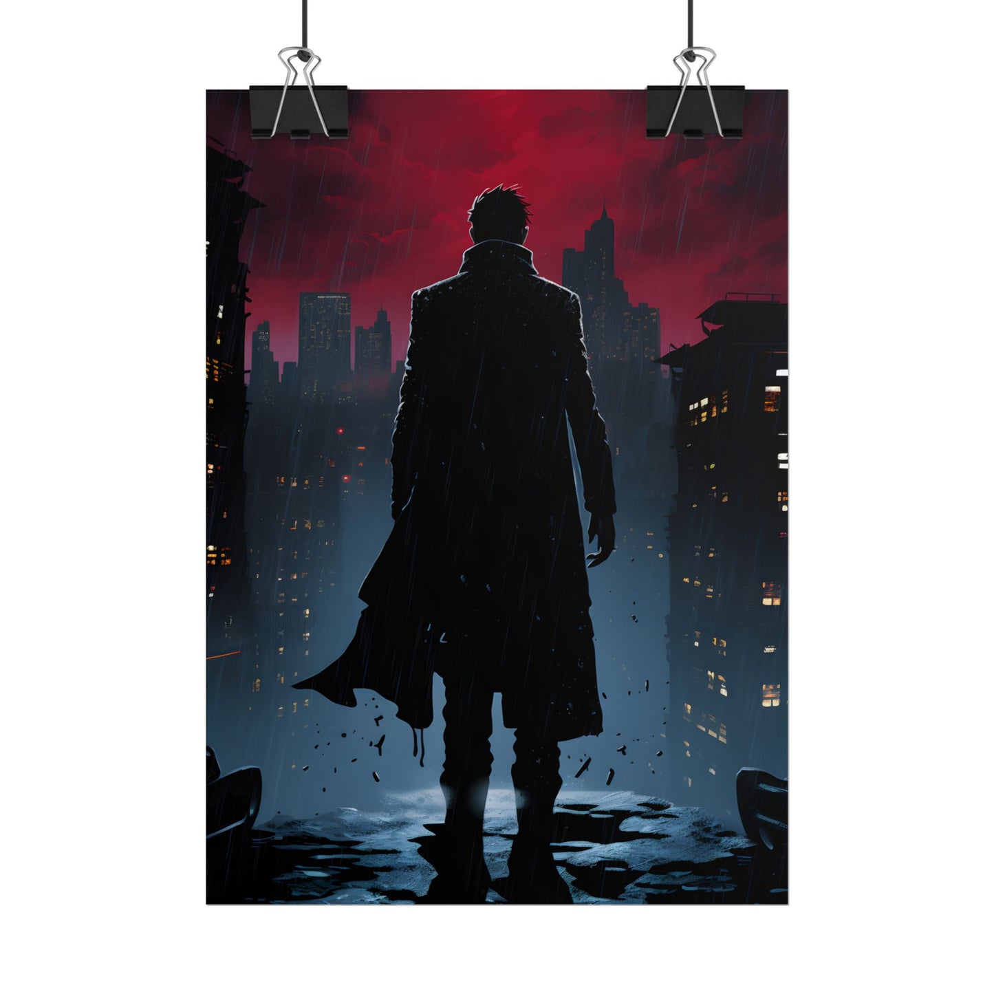 Urban Fantasy Detective: Book Cover Art - Poster